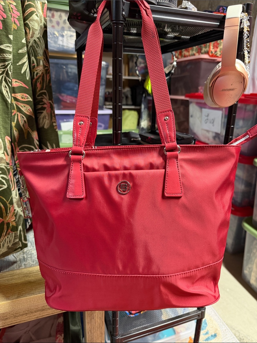 Beside – U  utopia  BNWT  Red Women's Tote Bag - Classic Everyday Carry